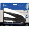 Quill Brand® One-Touch™ Plus Desktop Full Strip Stapler, 30 Sheet Capacity, Black (26458QCC)