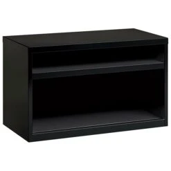 Quill Brand® Low Credenza, Open, Black, 36"W