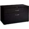 Quill Brand® 36" Low Credenza Lateral File, Box/File, Black (UN28461) -Office Supplies Discount s1011051 s7
