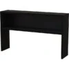 Quill Brand® Modular Desk Stack-on Hutch, Black, 60"