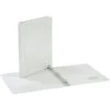 Quill Brand® Standard 1/2" 3 Ring View Binder, White (72205WE) -Office Supplies Discount s1114119 s7 1