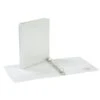 Quill Brand® 1 Inch Round Ring, View Binder, White, 6/Pack (7221WE) -Office Supplies Discount s1114131 s7 1