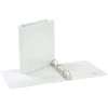 Quill Brand® Standard 1-1/2" 3 Ring View Binder With D-Rings, White (7321513)