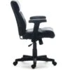 Quill Brand® Traymore Luxura Managers Chair, Black -Office Supplies Discount s1126203 s7