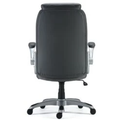 Quill Brand® Sorina Bonded Leather Chair, Grey (53253) -Office Supplies Discount s1127087 s7