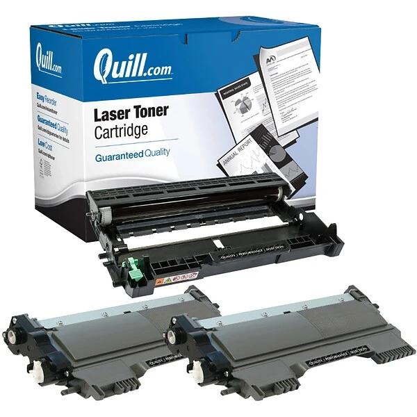 Quill Brand® Remanufactured Black HY Laser Toner Cartridge/Black Standard Yield Drum Replacement For Brother TN450 And DR420 3 Quill Brand® Remanufactured Black HY Laser Toner Cartridge/Black Standard Yield Drum Replacement For Brother TN450 And DR420