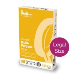 Quill Brand® 8.5" X 14" Premium Multi-Purpose Paper, 20 Lbs., 97 Brightness, 500 Sheets/Ream (40434)