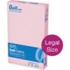 Quill Brand® 30% Recycled Multipurpose Colored Paper, 20 Lbs., 8.5" X 14", Pink, 500 Sheets/Ream (720581) 2 Quill Brand® 30% Recycled Multipurpose Colored Paper, 20 Lbs., 8.5" X 14", Pink, 500 Sheets/Ream (720581) -Office Supplies Discount s1151702 s7