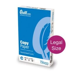 Quill Brand® 8.5" X 14" Copy Paper, 20 Lbs., 92 Brightness, 500 Sheets/Ream (720223)