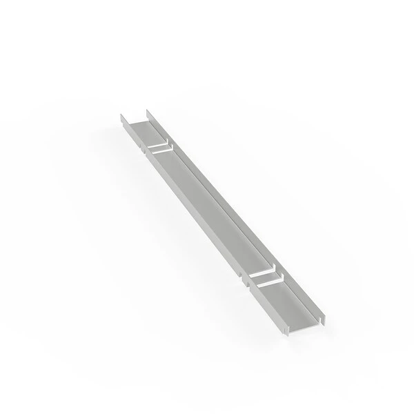 Quill Brand Lateral Front To Back File Rails, Silver, 4/Pk (45519) 3 Quill Brand Lateral Front To Back File Rails, Silver, 4/Pk (45519)