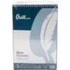 Quill Brand® Steno Pads, 6" X 9", Gregg Ruled, White, 80 Sheets/Pad, 12 Pads/Pack (SBNW) -Office Supplies Discount s1192289 s7