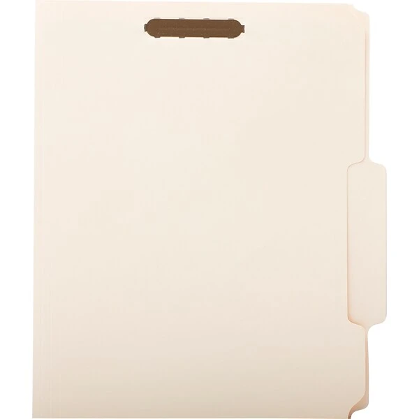 Quill Brand® Right-Cut 2-Fastener Letter Size Folders, Manila, 50/Box (732006) 3 Quill Brand® Right-Cut 2-Fastener Letter Size Folders, Manila, 50/Box (732006)