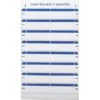 Quill Brand® Laser/Inkjet File Folder Labels, 19/32" X 3-1/2", Dark Blue, 248 Labels (733802) -Office Supplies Discount s1193448 s7