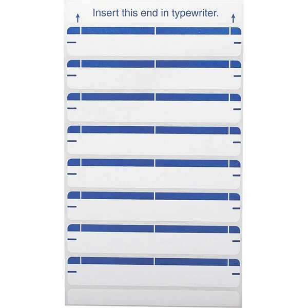 Quill Brand® Laser/Inkjet File Folder Labels, 19/32" X 3-1/2", Dark Blue, 248 Labels (733802) 3 Quill Brand® Laser/Inkjet File Folder Labels, 19/32" X 3-1/2", Dark Blue, 248 Labels (733802)