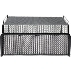 Quill Brand® Telephone Stand, Black Mesh (799341364)