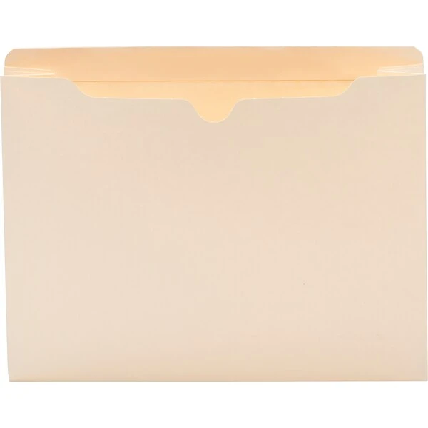 Quill Brand® File Jacket, 3" Expansion, Letter Size, Manila, 25/Pack (74925Q) 4 Quill Brand® File Jacket, 3" Expansion, Letter Size, Manila, 25/Pack (74925Q) - Image 2