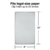 Quill Brand® Aluminum Clipboard, Legal, Silver, 8.5" X 14", 1/PK