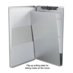 Quill Brand® Aluminum Clipboard, Legal, Silver, 8.5" X 14", 1/PK -Office Supplies Discount s1206521 s7