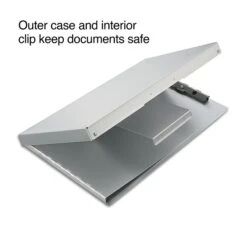 Quill Brand® Aluminum Clipboard, Legal, Silver, 8.5" X 14", 1/PK -Office Supplies Discount s1206522 s7