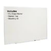 Quill Brand® Standard Durable Melamine Dry-Erase Whiteboard, Aluminum Frame, 6'W X 4'H (28325-CC) 1 Quill Brand® Standard Durable Melamine Dry-Erase Whiteboard, Aluminum Frame, 6'W X 4'H (28325-CC) -Office Supplies Discount s1219486 s7