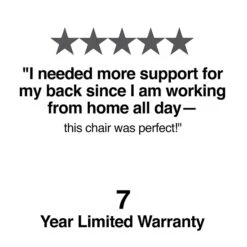 Quill Brand® Corvair Mesh Back Luxura Faux Leather Computer And Desk Chair, Black (23097) -Office Supplies Discount s1220844 s7