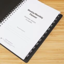 2023 Quill Brand® 5" X 8" 14-Month Weekly Planner, 5x8, Black (5215723QCC) -Office Supplies Discount s1225408 s7