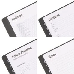 2023 Quill Brand® 5" X 8" 14-Month Weekly Planner, 5x8, Black (5215723QCC) -Office Supplies Discount s1225413 s7