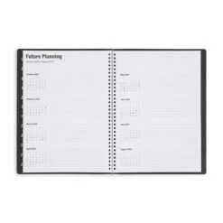 2023 Quill Brand® 8" X 11 14-Month Monthly Planner, 8x11, Black (5216023QCC) -Office Supplies Discount s1225420 s7