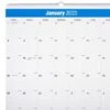 2023 Quill Brand® 30" X 20" Vertical Wall Calendar, Blue (5216523QCC) -Office Supplies Discount s1225611 s7