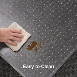 Quill Brand® 46" X 60" Rectangular W/Lip Chair Mat For Carpet, Resin (27015-US/CC) -Office Supplies Discount s1225773 s7