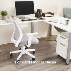 Quill Brand® Hard Floor Chair Mat, 45" X 53'', Clear (20231-CC)