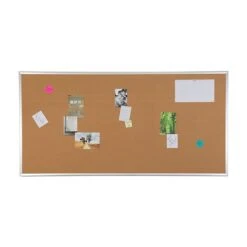 Quill Brand® Standard Durable Cork Bulletin Board, Aluminum Frame, 8'W X 4'H (28347-CC) 9 Quill Brand® Standard Durable Cork Bulletin Board, Aluminum Frame, 8'W X 4'H (28347-CC) -Office Supplies Discount s1226065 s7