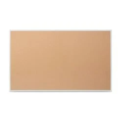 Quill Brand® Standard Durable Cork Bulletin Board, Aluminum Frame, 5'W X 3'H (28316-CC) -Office Supplies Discount s1226073 s7