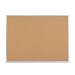 Quill Brand® Standard Durable Cork Bulletin Board, Aluminum Frame, 4'W X 3'H (28345-CC) 9 Quill Brand® Standard Durable Cork Bulletin Board, Aluminum Frame, 4'W X 3'H (28345-CC) -Office Supplies Discount s1226080 s7