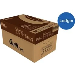 Quill Brand® 11" X 17" Premium Multipurpose Paper, 20 Lbs., 97 Brightness, 500 Sheets/Ream 5 Reams/Carton (X111720CT)