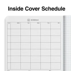 Quill Brand® Composition Notebook, 7.5" X 9.75", Graph Ruled, 80 Sheets, Black/White (TR55072) -Office Supplies Discount s1227021 s7