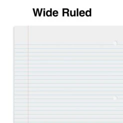 Quill Brand® Premium 1-Subject Notebook, 8" X 10.5", Wide Ruled, 70 Sheets, Assorted Colors (27615M-CC) -Office Supplies Discount s1227029 s7