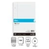 Quill Brand® Mini Binder Filler Paper, College Ruled, 5.5" X 8.5", White, 100 Sheets/Pack (TR12301) -Office Supplies Discount s1227033 s7