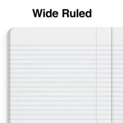 Quill Brand® Marble Composition Notebook, 7.5" X 9.75", Wide Ruled, 80 Sheets, Assorted Colors (TR55077) -Office Supplies Discount s1227371 s7