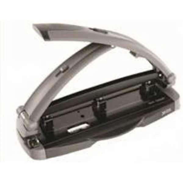 Quill Brand® One-Touch 3-Hole Punches, 20-Sheet Capacity, Silver/Black (14564-QCC) 3 Quill Brand® One-Touch 3-Hole Punches, 20-Sheet Capacity, Silver/Black (14564-QCC)
