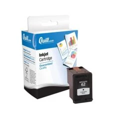 Quill Brand® Remanufactured Black Standard Yield Ink Cartridge Replacement For HP 62 (C2P04AN) (Lifetime Warranty)