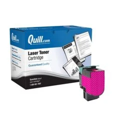 Quill Brand® Remanufactured Magenta High Yield Toner Cartridge Replacement For Lexmark C540/C544 (C540H1MG) (Lifetime Warranty)