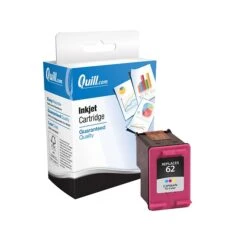 Quill Brand® Remanufactured Tri-Color Standard Yield Ink Cartridge Replacement For HP 62 (C2P06AN) (Lifetime Warranty)