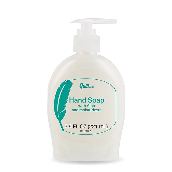 Quill Brand® Moisturizing Hand Soap; Aloe Formula, Floral Scent, 7.5-oz. 3 Quill Brand® Moisturizing Hand Soap; Aloe Formula, Floral Scent, 7.5-oz.