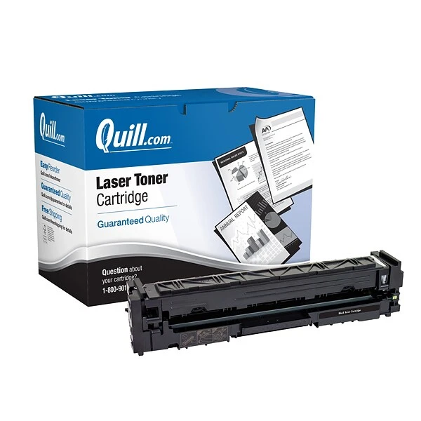 Quill Brand® Remanufactured Black High Yield Toner Cartridge Replacement For HP 206X (W2110X) (Lifetime Warranty) 3 Quill Brand® Remanufactured Black High Yield Toner Cartridge Replacement For HP 206X (W2110X) (Lifetime Warranty)