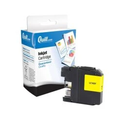 Quill Brand® Compatible Yellow High Yield Ink Cartridge Replacement For Brother LC103XL (LC103YS) (Lifetime Warranty)