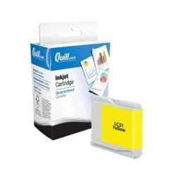 Quill Brand® Remanufactured Yellow Standard Yield Ink Cartridge Replacement For Brother LC51 (LC51Y) (Lifetime Warranty)