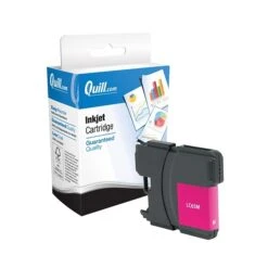 Quill Brand® Remanufactured Magenta High Yield Ink Cartridge Replacement For Brother LC65 (LC65M) (Lifetime Warranty)
