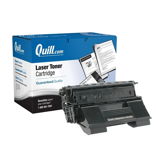 Quill Brand® Remanufactured Black High Yield Toner Cartridge Replacement For Xerox 4500 (113R00656/113R00657) 3 Quill Brand® Remanufactured Black High Yield Toner Cartridge Replacement For Xerox 4500 (113R00656/113R00657)