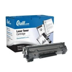 Quill Brand® Remanufactured Black Standard Yield Toner Cartridge Replacement For Canon 128, 2/Pk (3500B001)